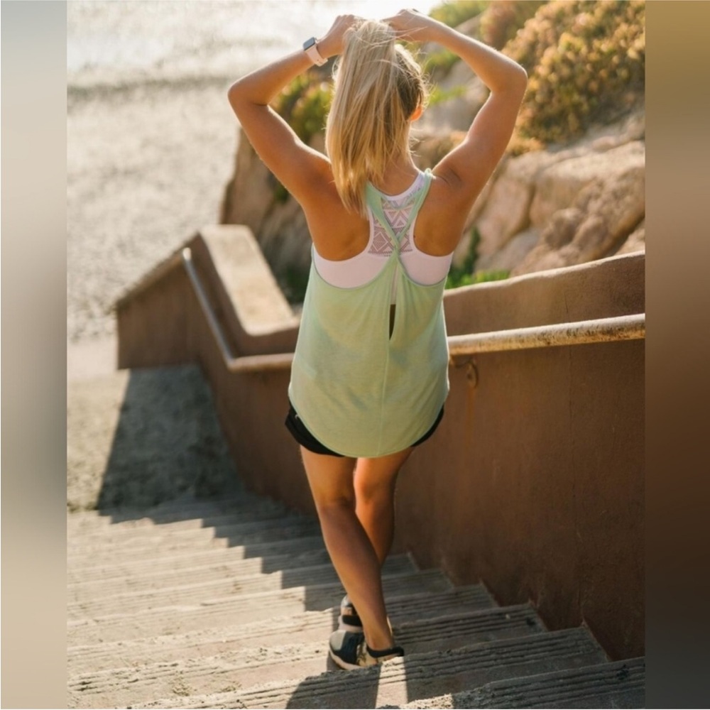 Zyia | Green Twist and Flow Tank